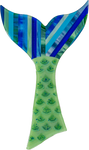 Mermaid Tail Wall Hanging