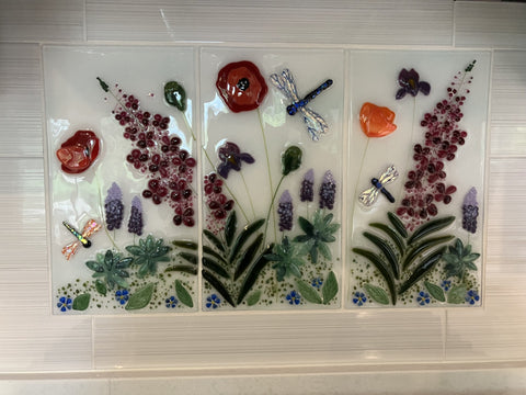 Custom Kitchen Backsplash Accent