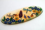 Oval Platter w/ Alaskan Flowers