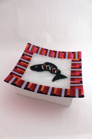 Orca Whale Square Platter